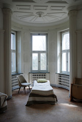 Schlafzimmer einer Villa