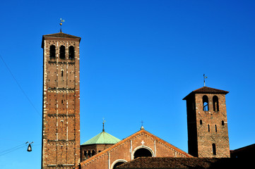 Fototapeta premium Sant'Ambrogio, Milano