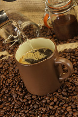 Hot coffee and chocolate!