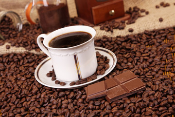 Hot coffee and chocolate!