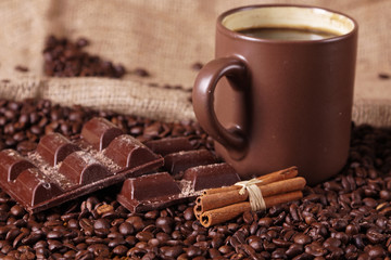 Hot coffee and chocolate!