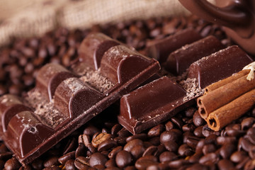 Hot coffee and chocolate!
