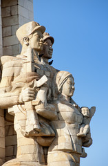 Vietnam Friendship Monument in Phnom Penh.