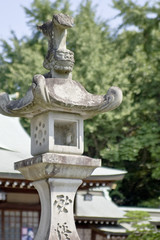 神社の石灯篭