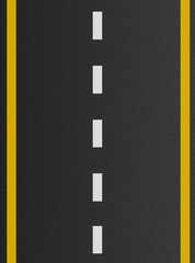 white and yellow lines on asphalt texture