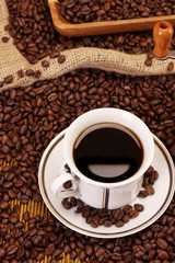 Hot coffee