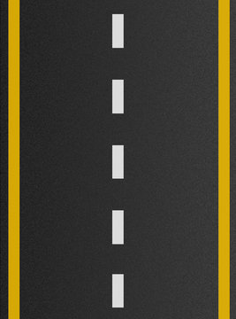 white and yellow lines on asphalt texture