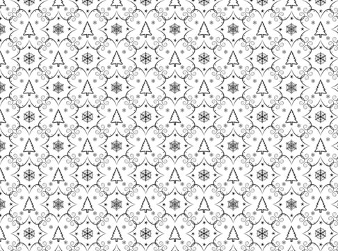 Winter chrismas seamless background