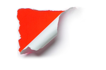 ripped paper
