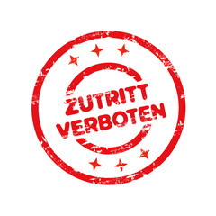 Zutritt Verboten