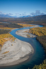 River Through a Valley