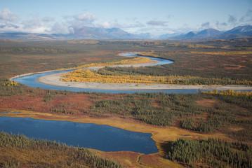 River Through a Valley
