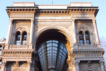 Obraz premium La galleria di Milano