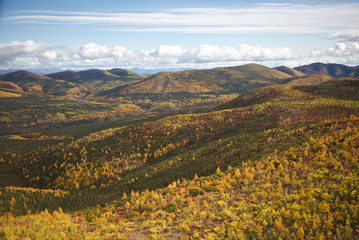 Colorful Hillside