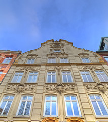 Hausfassade in Hamburg