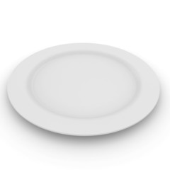 3d blank plate