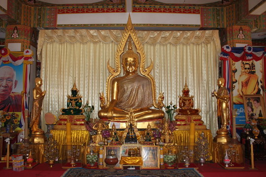 Buddha Image At Nong Wang Pagoda, Khon Khan, Thailand