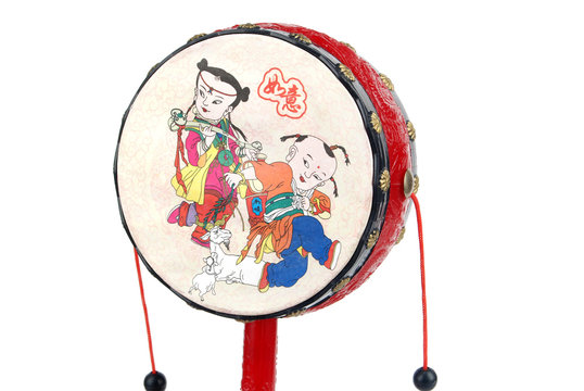 Chinese rattle drum