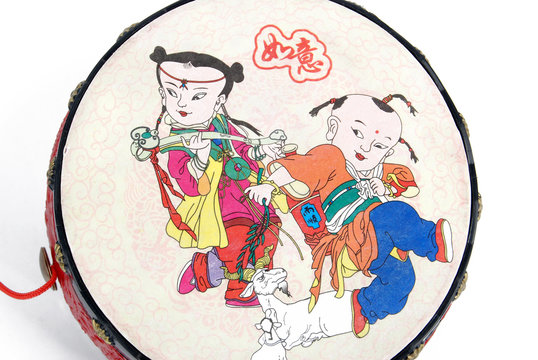Chinese rattle drum