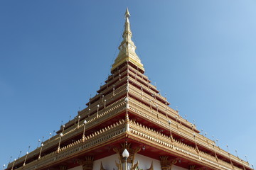 Fototapeta premium ์Nong Wang Pagoda, Khon Khan, Thailand.
