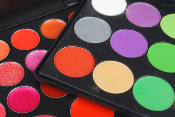 Professional multicolour eyeshadow palette