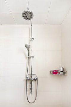 Douche murale double