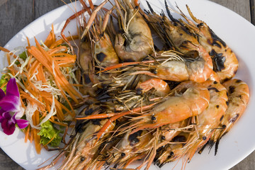 Boiled shrimp