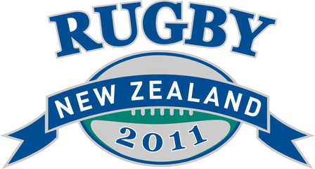 Fototapeta premium rugby new zealand 2011