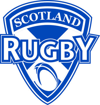 Scotland Rugby Ball Shield