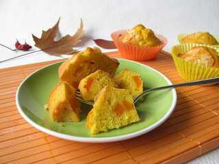 Hausgemachter Kürbis-Kuchen