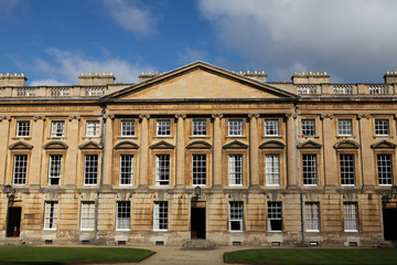 Fototapeta na wymiar Christ Church, słynny college Uniwersytetu w Oksfordzie, Anglia