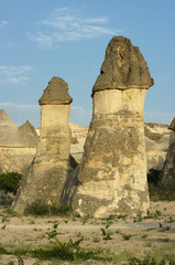 Rock Formation Pasabagi Cappadocia, Turkey