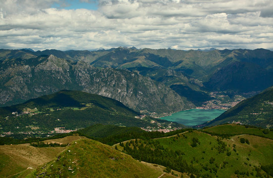 View From Monte Generoso