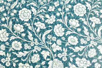 floral vintage texture