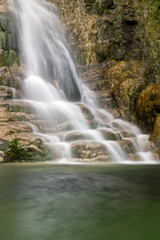 Fototapeta na wymiar Waterfalls, Olympus mountain,Greece