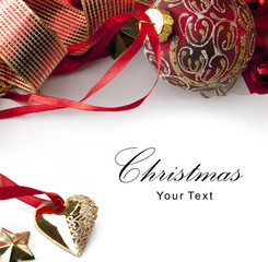 Art Christmas greeting card