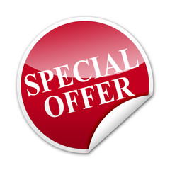 Pegatina SPECIAL OFFER con reborde