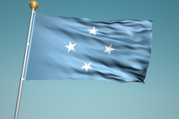 ミクロネシア連邦の国旗