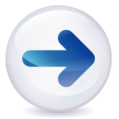 Right Arrow crystal ball Icon