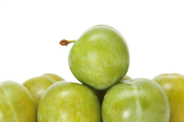 green plums