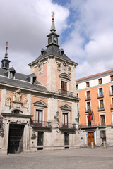 Fototapeta na wymiar Madrid - Plaza de la Villa