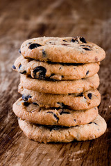 stack of fresh baked cookies
