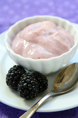 Blackberry Yogurt