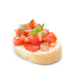 frisches Bruschetta