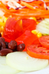 Mixed vegetable salad