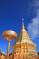 Doi Suthep golden pagoda