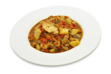 Chicken stew - pileci paprikas