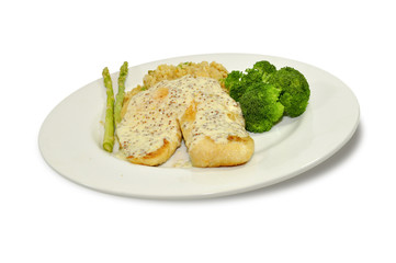 Boneless grilled chicken