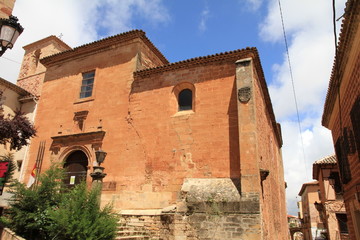 Church,Alcaraz village,  Albacete , Castile La Mancha,  Spain