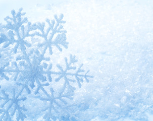 Abstract Winter background. Snow